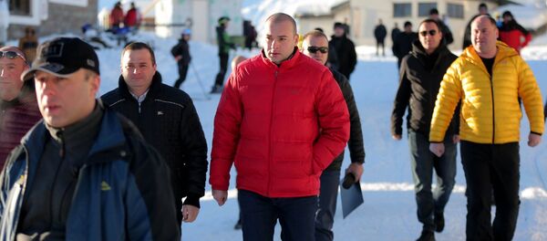 მამუკა ბახტაძე ზამთრის სეზონის გახსნაზე გუდაურში - Sputnik საქართველო