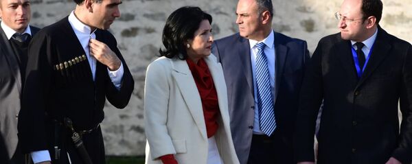 სალომე ზურაბიშვილი ინაუგურაციაზე - Sputnik საქართველო