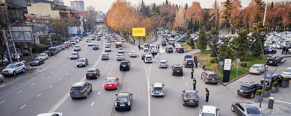 თბილისის გზებზე თბილისის გზებზე - Sputnik საქართველო