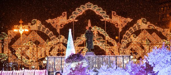 Открытие московского фестиваля Путешествие в Рождество - Sputnik Грузия