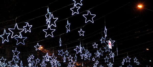 საახალწლო განათება საახალწლო განათება - Sputnik საქართველო