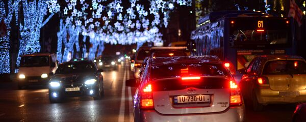 საახალწლო განათება - Sputnik საქართველო