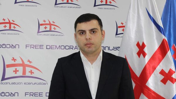 Адвокат семьи Гамсахурдия Амиран Гигуашвили - Sputnik Грузия