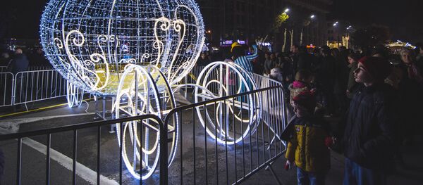 საახალწლოდ მორთული თბილისი - Sputnik საქართველო