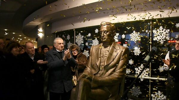 Памятник Грибоедову работы Церетели торжественно открыли в Тбилиси - Sputnik Грузия
