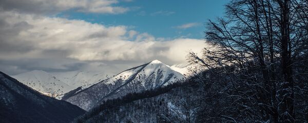 Горный регион Пшави зимой - Sputnik Грузия
