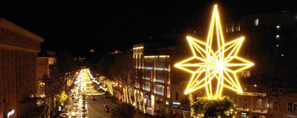 საახალწლოდ მორთული თბილისი საახალწლოდ მორთული თბილისი - Sputnik საქართველო