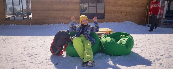 Отдыхающие на зимнем курорте Гудаури - Sputnik Грузия