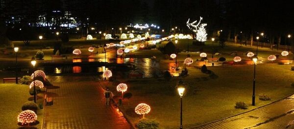 საახალწლოდ მორთული ზუგდიდი - Sputnik საქართველო