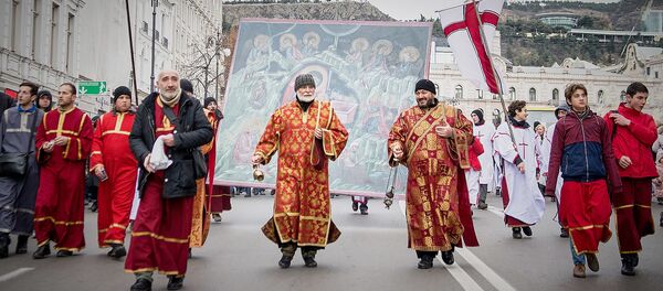 Рождественское шествие Алило - Sputnik Грузия