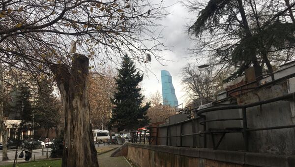 Пасмурная погода в столице Грузии - Sputnik Грузия