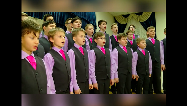 Детский хор из России очаровал грузин мегрельской песней – видео - Sputnik Грузия