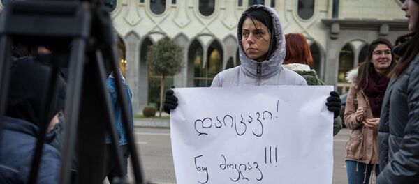 ცხოველთა დამცველების აქცია თბილისში ცხოველთა დამცველების აქცია თბილისში - Sputnik საქართველო