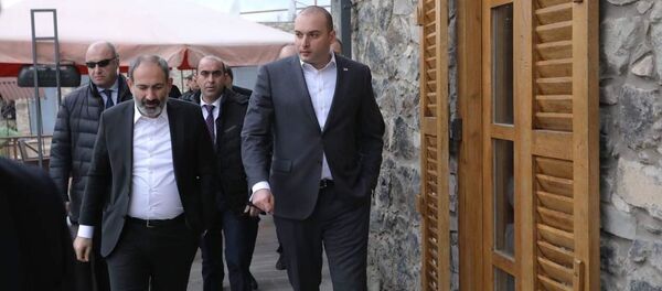 ნიკოლ ფაშინიანი და მამუკა ბახტაძე ბოლნისში - Sputnik საქართველო