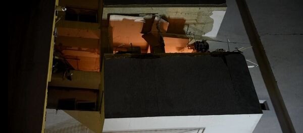 Взрыв газа в Тбилиси - видео разрушений в жилом доме - Sputnik Грузия