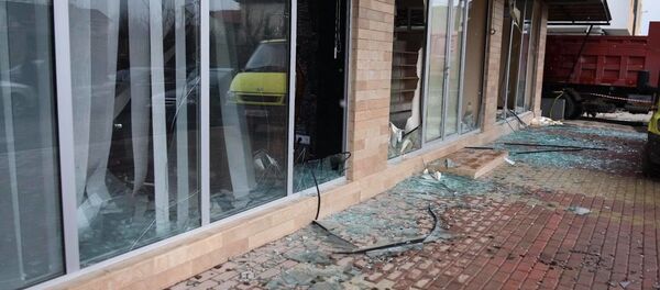 კორპუსი, სადაც აფეთქება მოხდა კორპუსი, სადაც აფეთქება მოხდა - Sputnik საქართველო