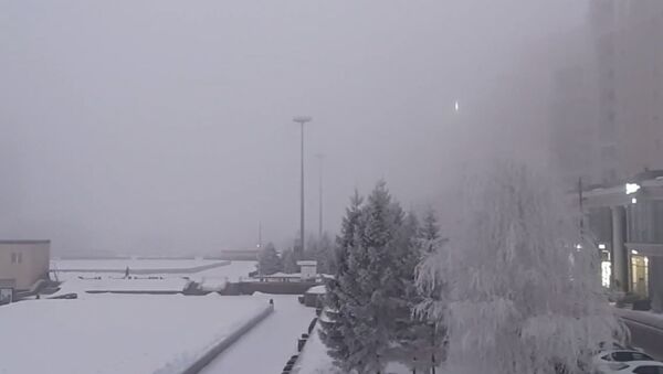 Густой туман накрыл Астану   - Sputnik Грузия
