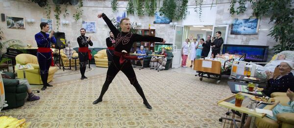 Праздник грузинской культуры в московском хосписе  - Sputnik Грузия
