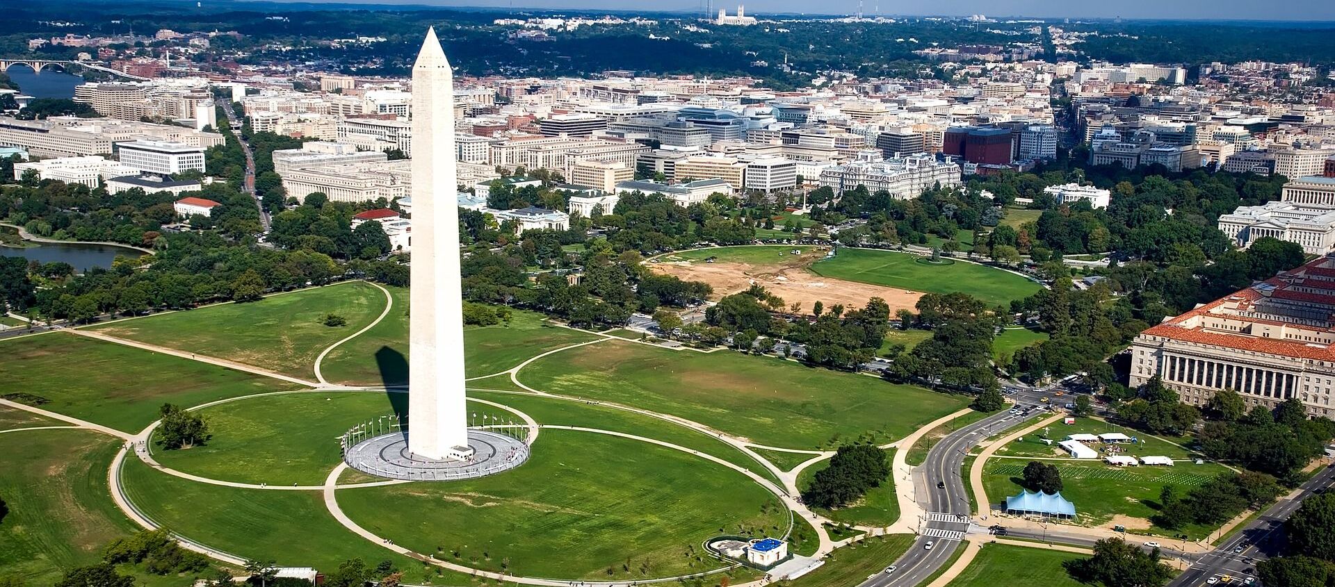 Вид на монумент Вашингтону в США - Sputnik Грузия, 1920, 23.04.2021