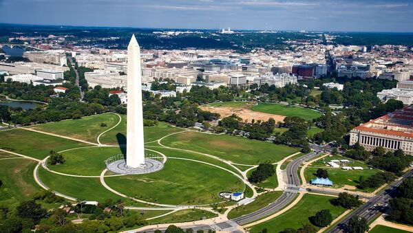 Вид на монумент Вашингтону в США - Sputnik Грузия
