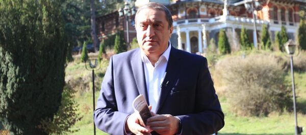 Исполнительный директор Партнерского фонда Давид Саганелидзе Исполнительный директор Партнерского фонда Давид Саганелидзе - Sputnik Грузия