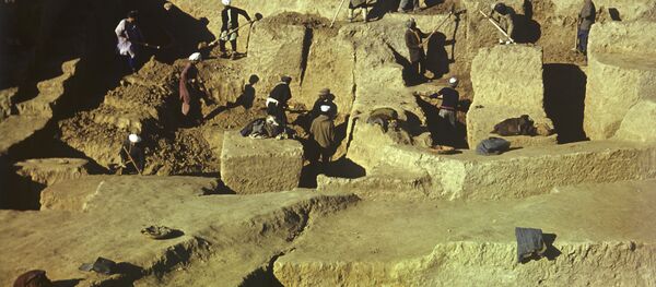 Раскопки совместной советско-афганской археологической экспедиции - Sputnik Грузия