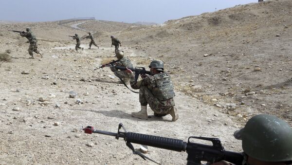 Cолдаты Афганской национальной армии, архивное фото - Sputnik Грузия