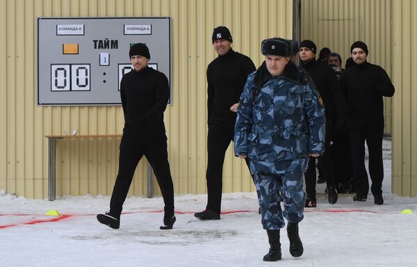 Футбол за решеткой: Мамаев вышел на поле в Бутырке Футбол за решеткой: Мамаев вышел на поле в Бутырке - Sputnik Грузия