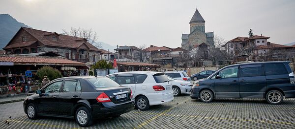 ავტოსადგომი მცხეთაში - Sputnik საქართველო