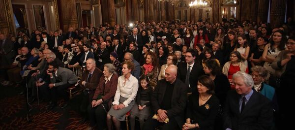 ქართული დიასპორის წარმომადგენლები საფრანგეთში ქართული დიასპორის წარმომადგენლები საფრანგეთში - Sputnik საქართველო