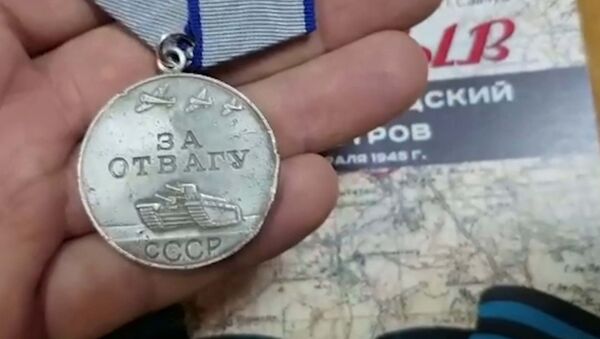 Медаль за отвагу - награда вернется к ветерану ВОВ спустя 74 года - Sputnik Грузия