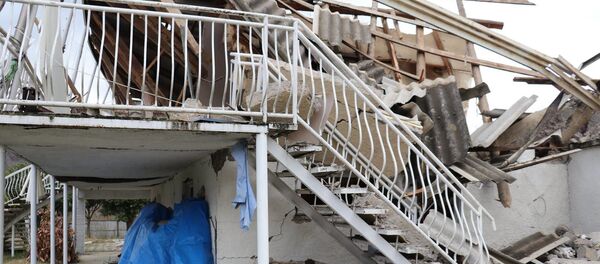 Развалины дома в селе Толеби - Sputnik Грузия