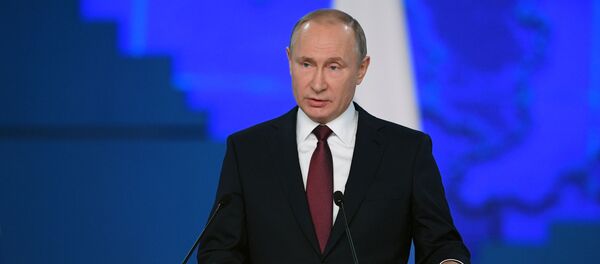 Ежегодное послание президента РФ В. Путина Федеральному Собранию - Sputnik Грузия