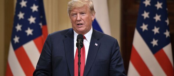 Встреча президента РФ Владимира Путина и президента США Дональда Трампа в Хельсинки - Sputnik Грузия