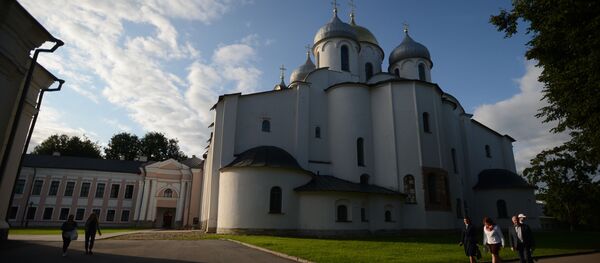 Вид на Софийский кафедральный собор в Великом Новгороде - Sputnik Грузия