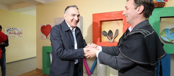 მიხეილ ბატიაშვილი და ლადო აფხაზავა მიხეილ ბატიაშვილი და ლადო აფხაზავა - Sputnik საქართველო