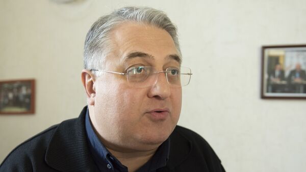 Георгий Ахвледиани - один из лидеров партии Демократическое движение - Sputnik Грузия