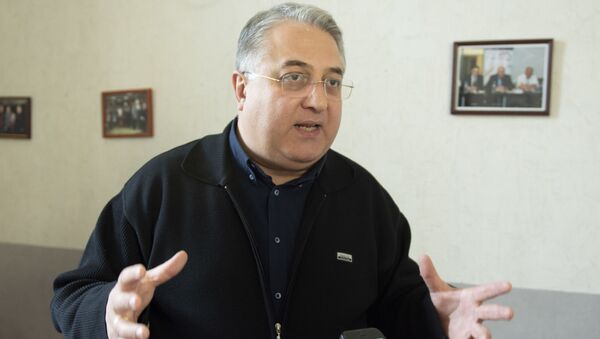 Георгий Ахвледиани - один из лидеров партии Демократическое движение - Sputnik Грузия