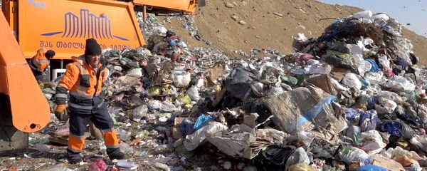 Мусорная свалка в поселке Лило. Из серии Журналист меняет профессию - мусорщик - Sputnik Грузия