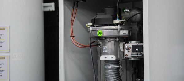 Газовые обогреватели на строительном рынке Элиава - Sputnik Грузия