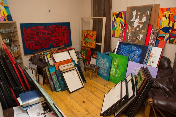 Грузинский художник-миротворец Леван Мосиашвили начинает Возрождение - Sputnik Грузия