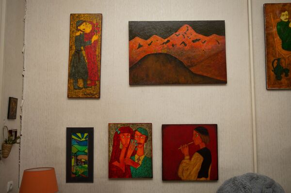 Грузинский художник-миротворец Леван Мосиашвили начинает Возрождение - Sputnik Грузия