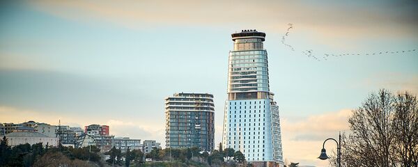 Вид на город Тбилиси. Комплекс King David Вид на город Тбилиси. Комплекс King David - Sputnik Грузия