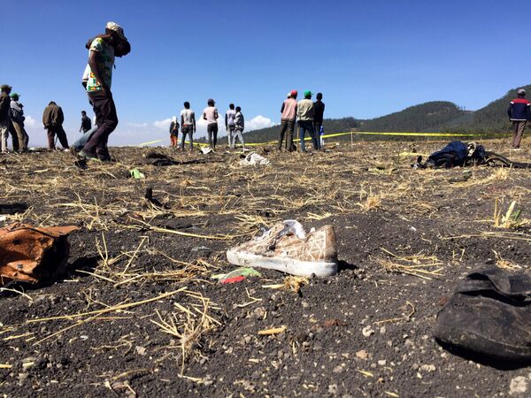 Авиалайнер Boeing авиакомпании Ethiopian Airlines потерпел крушение недалеко от эфиопского города Дэбрэ-Зэйт - Sputnik Грузия