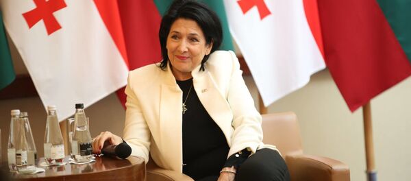Президент Грузии Саломе Зурабишвили Президент Грузии Саломе Зурабишвили - Sputnik Грузия