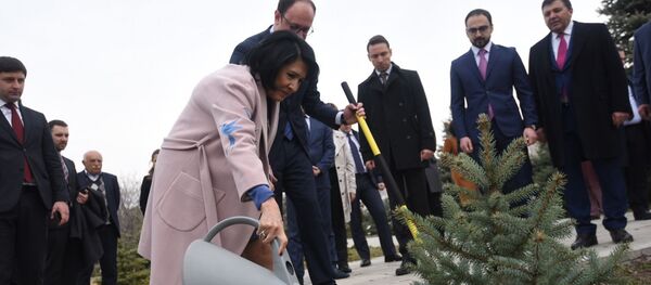 სალომე ზურაბიშვილის ვიზიტი სომხეთში სალომე ზურაბიშვილის ვიზიტი სომხეთში - Sputnik საქართველო