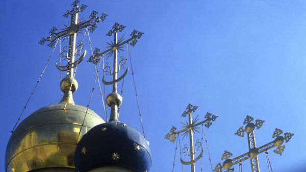 Купола церкви Успения Пресвятой Богородицы - Sputnik Грузия