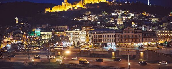 Вечерний Тбилиси - Нарикала, Мейдан, Кала убани. Старый город - Sputnik Грузия