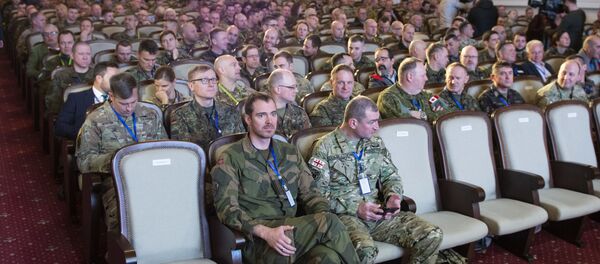 ნატოს წვრთნების გახსნის ცერემონია ნატოს წვრთნების გახსნის ცერემონია - Sputnik საქართველო