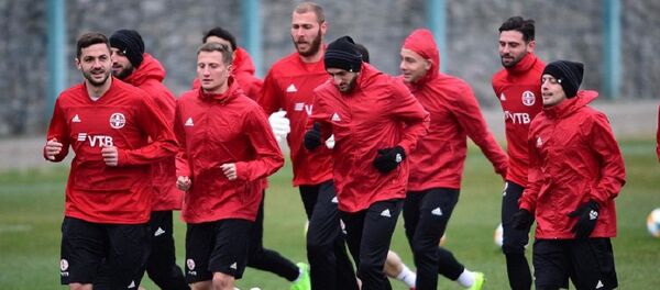 Тренировка сборной Грузии по футболу - Sputnik Грузия